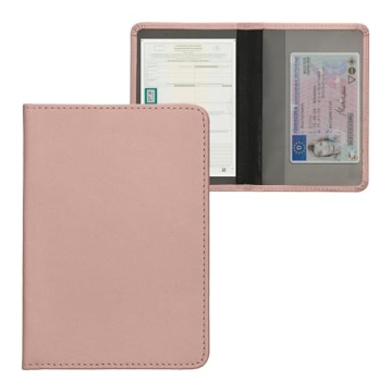 Stylish kwmobile Rose Gold Registration & Insurance Holder