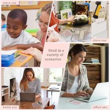 Pink Calculator,Small Calculator,Mini Calculator,Cute Calculator,Solar Calculator,Calculator for School,Basic Calculators for Students,Office Supplies,4 Function Calculator,Middle School Calculator