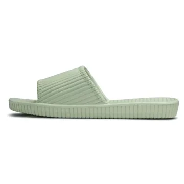 Happy Lily Shower Shoes, Women & Men’s Shower Slippers, Slides Sandals Pool Slides House Slippers Non-Slip Indoor Bathroom Shoes Beach Sandals Summer Shoes, Green