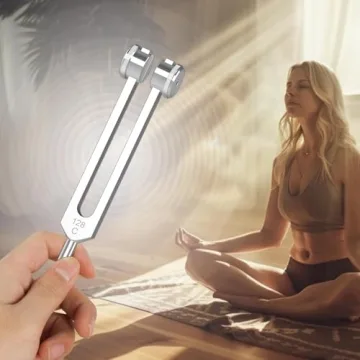 128 Hz Healing Tuning Forks Set for Yoga Therapy