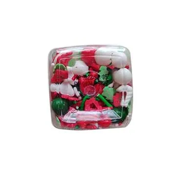 Christmas Sprinkles with Santa for Baking & Decorating