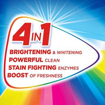 Purex Liquid Laundry Detergent Plus Clorox, Original Fresh, 128 Fl Oz