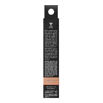 e.l.f. Liquid Metallic Eyeshadow, Quick-Drying, Long-Lasting, Gel-Based Formula For One-Swipe Pigmen...