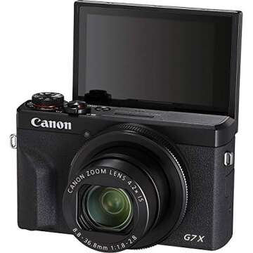 Canon PowerShot G7 X Mark III Digital Camera - Versatile & Compact for Stunning Content