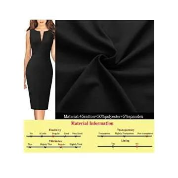 VFSHOW Womens Pencil Dress - Elegant & Versatile Style