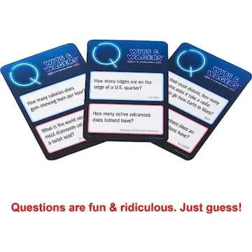 Mattel Games Wits & Wagers Board Game Vegas Edition Party Game with Dry Erase Boards, Markers & Poker Chips for 5+ Players