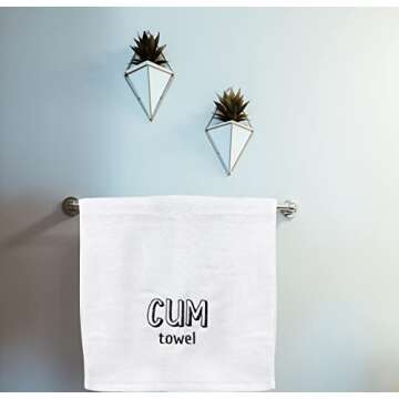 Funny Cum Towel Adult Humor Gift for Parties