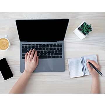 Better Office Products Fat Book Spiral Notebooks, 6 Pack, Small Notebooks with Poly Plastic Covers, 5.5 x 4 inches, 1-Subject, College Rule, 200 Sheets, 6 Assorted Primary Colors, 6 Count