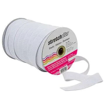 Stretchrite Non-Roll Polyester Elastic Spool for Sewing