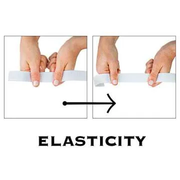 Stretchrite Non-Roll Polyester Elastic Spool for Sewing