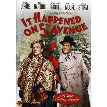 Classic Holiday Treasure: It Happened on 5th Avenue (DVD) - Timeless Christmas Comedy