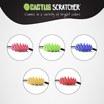 Dual-Sided Cactus Back Scratcher for Itch Relief & Mobility