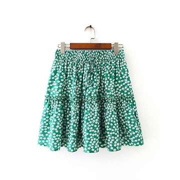 Chic Women's Flared Short Skirt for Summer Style
