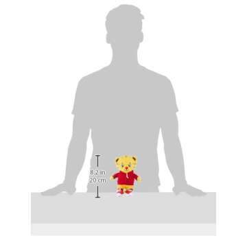 Daniel Tiger's Neighborhood Daniel Tiger Mini Plush ,7 Inches