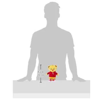 Daniel Tiger's Neighborhood Daniel Tiger Mini Plush ,7 Inches