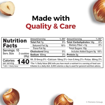 Nutella Biscuits 20 Count Sandwiched Cookies Pack