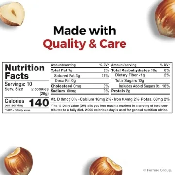 Nutella Biscuits 20 Count Sandwiched Cookies Pack