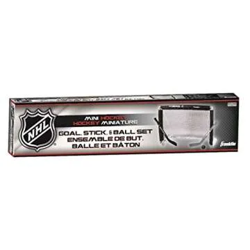 Franklin Sports Youth Mini Hockey Goal & Sticks Set - Fun for Kids