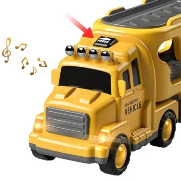 TEMI 5 in 1 Truck Toy for Kids Ages 2-6 - Engaging and Fun
