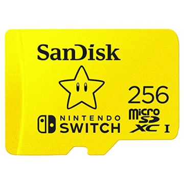 SanDisk 256GB microSDXC Card for Nintendo Switch - Fast & Reliable Storage