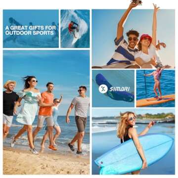 SIMARI Water Shoes for All - Quick-Dry Aqua Socks