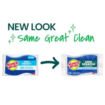 Scotch-Brite Non-Scratch Scrub Sponges for Kitchen Cleaning