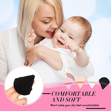 Soft Powder Puff Set - Flawless Application with 12 Puffs