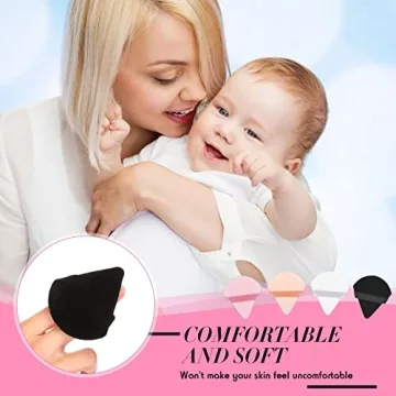 Soft Powder Puff Set - Flawless Application with 12 Puffs