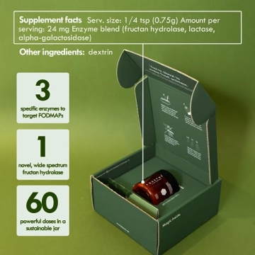 FODZYME Digestive Enzymes for High-FODMAP Relief