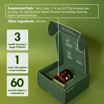 FODZYME Digestive Enzymes for High-FODMAP Relief