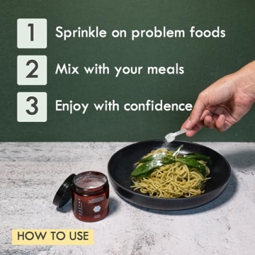 FODZYME Digestive Enzymes for High-FODMAP Relief