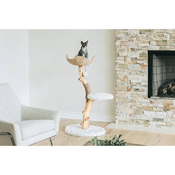 Elegant Wooden Cat Tree for Stylish Homes by MAU Lifestyle
