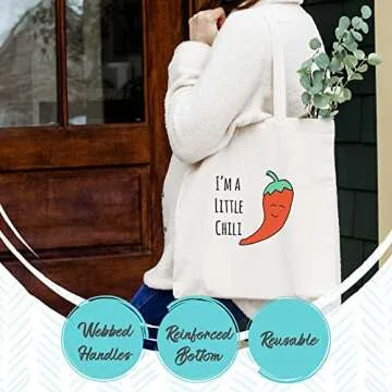 Moonlight Makers, 100% Cotton Canvas, Natural Tote Bag, Full-Color Tote, Funny Design (I Love You More Than Travis Loves Taylor)