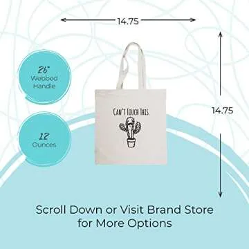 Moonlight Makers, 100% Cotton Canvas, Natural Tote Bag, Full-Color Tote, Funny Design (I Love You More Than Travis Loves Taylor)