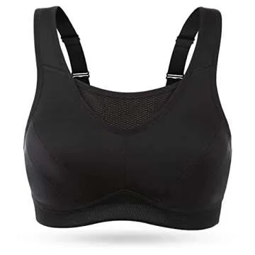 Wingslove Women's Full Coverage High Impact Sports Bra - Comfortable & Lightweight