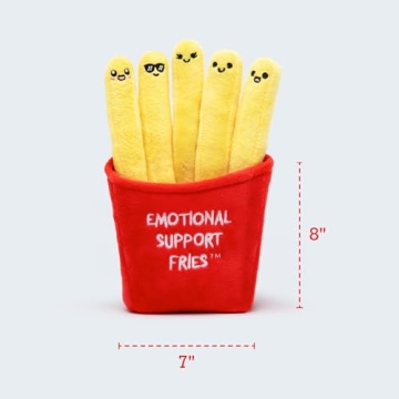 Emotional Support Fries - Fun Plush Comfort Food Toys