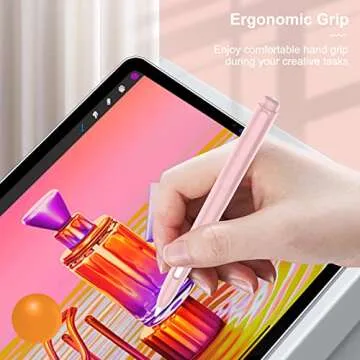 MoKo Holder Case Compatible with Apple Pencil 2nd Generation, Retractable Protective Apple Pencil Cover with Sturdy Clip, Hard PC Apple Pencil Case, Support Double-Tap,Light Pink