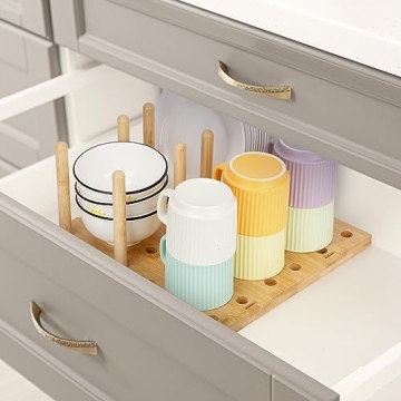 E-ROOM TREND Peg Board Drawer Organizer for Kitchen