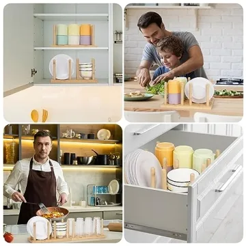 E-ROOM TREND Peg Board Drawer Organizer for Kitchen