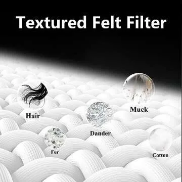 Improvedhand Filter replacement for Shark Navigator Zero-M Self-Cleaning Brushroll Pet Pro Upright Vacuum ZU60 ZU62 ZU62C NV251 NV255 NV150 NV151, Replaces Part # 1238FT60 1239FT60, 2 HEPA + 6 Foam