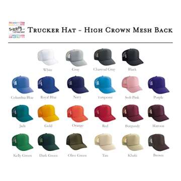 Chi Omega Sorority Trucker Hat - Stylish Red Cap for Sisters