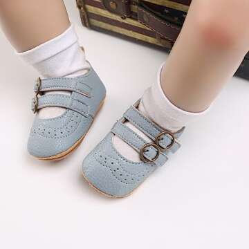 Mary Jane Flats for Baby Girls - Stylish and Comfy Shoes