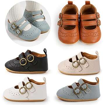 Mary Jane Flats for Baby Girls - Stylish and Comfy Shoes