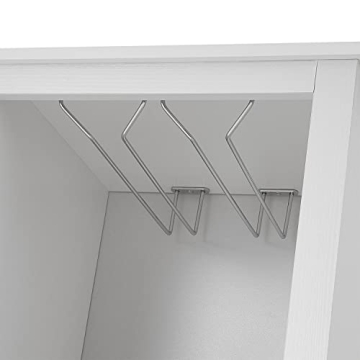 Panana Stylish Kitchen Storage Cabinet with Wine Rack