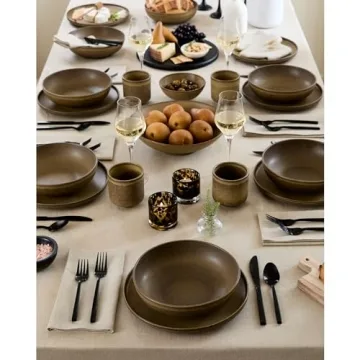 Elegant 100% Pure Linen Tablecloth for Every Occasion