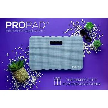 Thick Kneeling Pad, Garden Kneeler for Gardening, Bath Kneeler for Baby Bath, Kneeling Mat for Exercise & Yoga, Knee Pad for Work, Floor Foam Pad, Extra Large (XL) 18 x 11 x 1.5 Inches, Gray