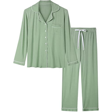 Soft Bamboo Pajama Set for Women - Joyaria Sleepwear