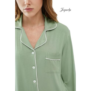 Soft Bamboo Pajama Set for Women - Joyaria Sleepwear