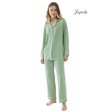 Soft Bamboo Pajama Set for Women - Joyaria Sleepwear