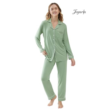 Soft Bamboo Pajama Set for Women - Joyaria Sleepwear